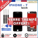 TOUCH GLASS + RETINA LCD SCREEN ASSEMBLED ON CHASSIS FOR IPHONE 7 BLACK
