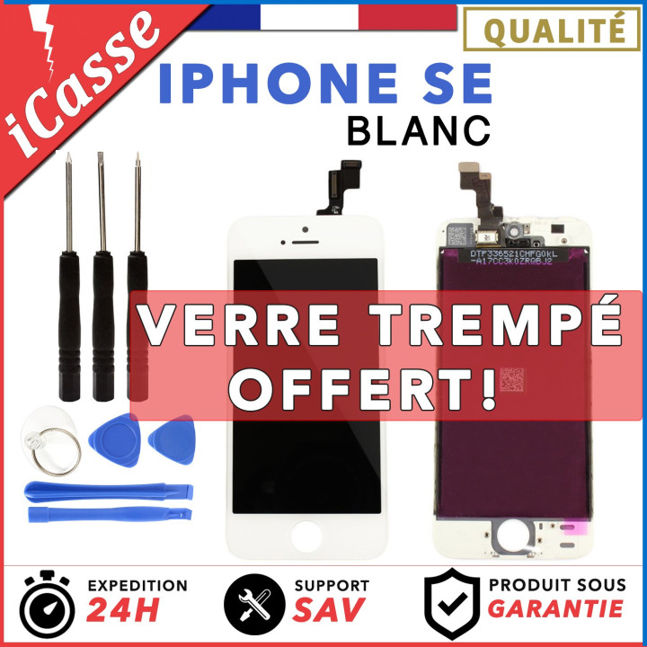 IPHONE SE LCD SCREEN COMPLETE - WHITE