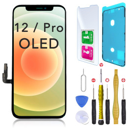 Écran OLED pour iPhone 12 et iPhone 12 Pro + joint + outils