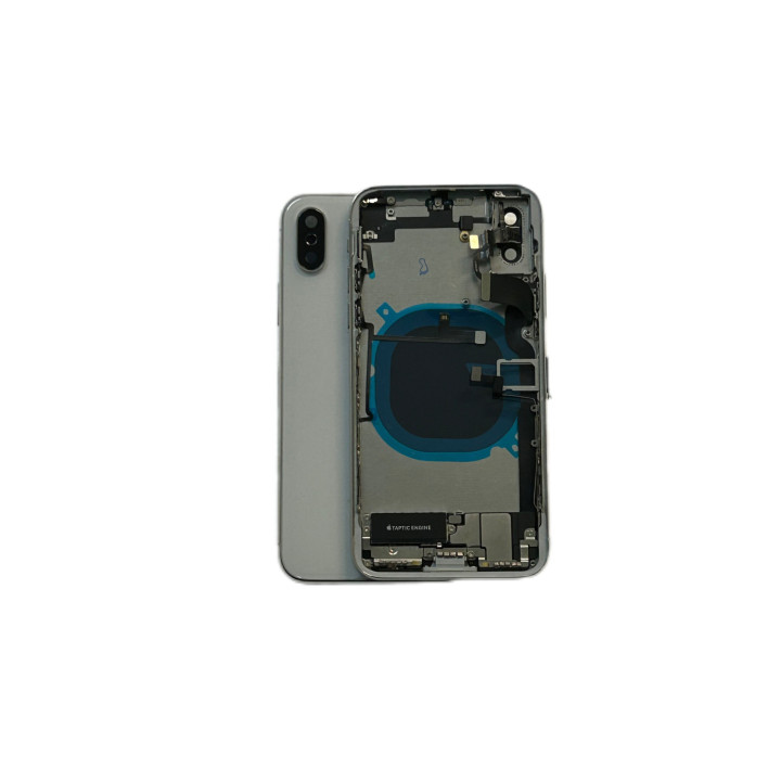 Châssis complet prémonté pour iPhone X Blanc + NFC + joint + outils