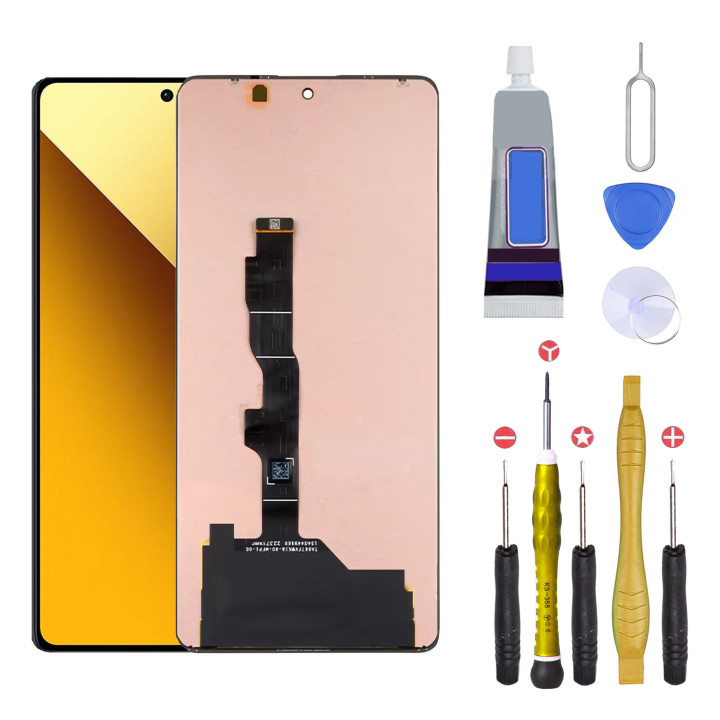 Écran LCD pour Xiaomi Redmi Note 13 5G + outils + colle