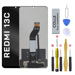 Écran LCD pour Xiaomi Redmi 13C + outils + colle