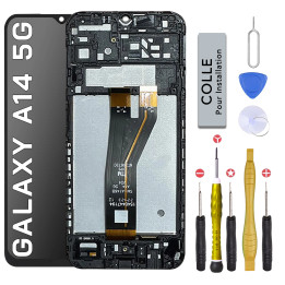 Écran complet pour Samsung Galaxy A14 5G + outils + colle