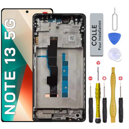 Écran complet pour Xiaomi Redmi Note 13 5G + outils + colle