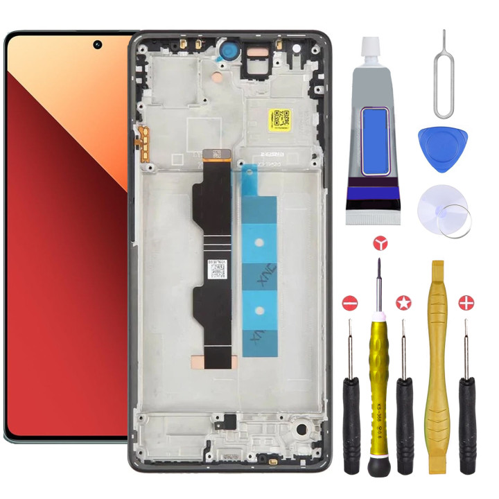 Écran complet pour Xiaomi Redmi Note 13 Pro 4G + outils + colle