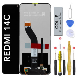 Écran LCD pour Xiaomi Redmi 14C + outils + colle