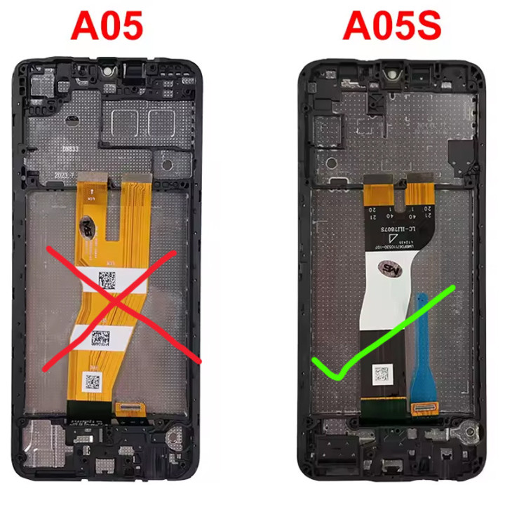 Écran complet pour Samsung Galaxy A05S + outils + colle