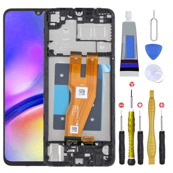 Écran complet pour Samsung Galaxy A05 + outils + colle
