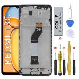Écran complet pour Xiaomi Redmi 13C + outils + colle