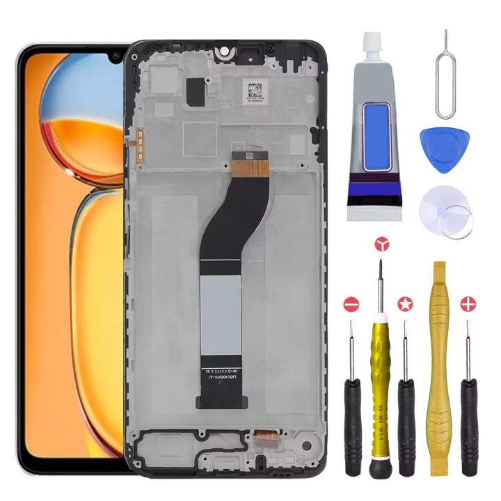 Écran complet pour Xiaomi Redmi 13C + outils + colle