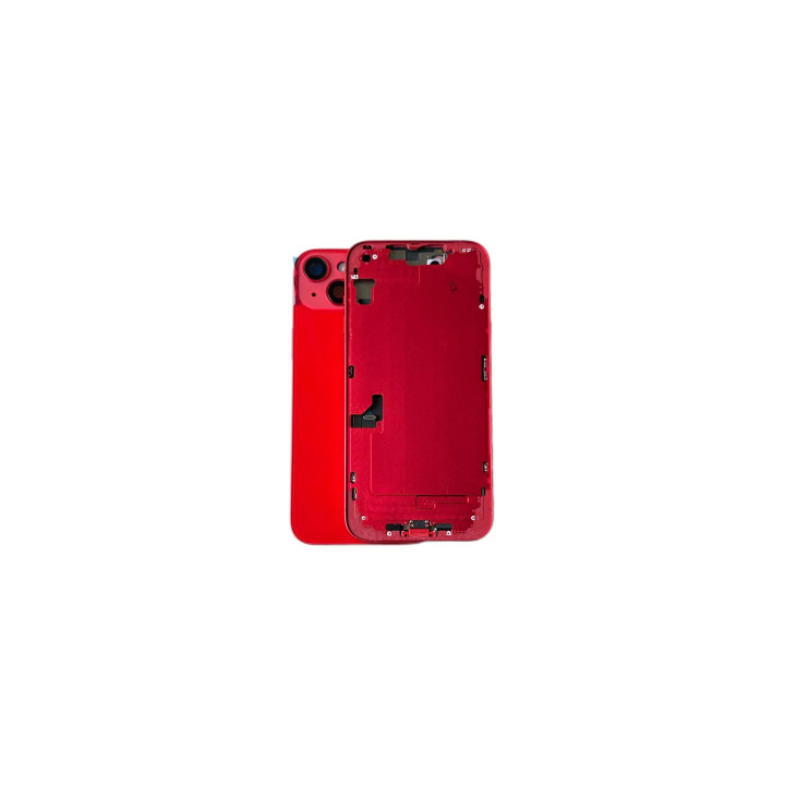 Châssis complet prémonté pour iPhone 14 Rouge + NFC + joint + outils