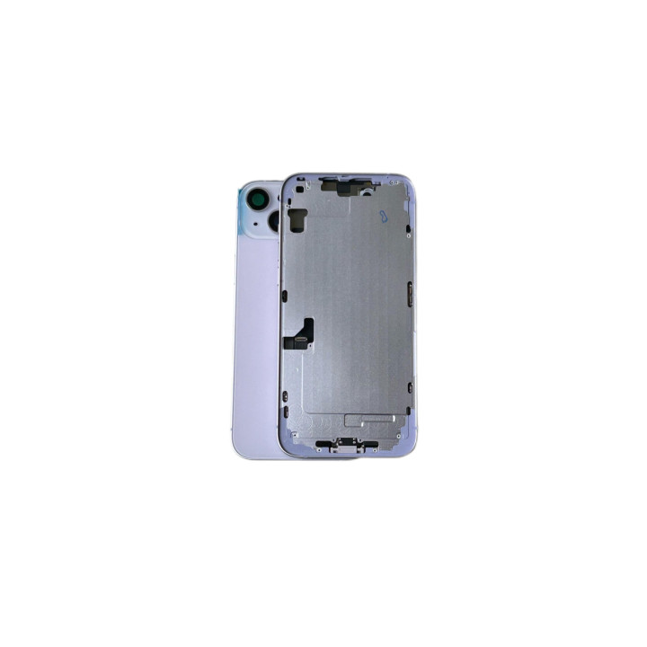 Châssis complet prémonté pour iPhone 14 Plus Violet + NFC + joint + outils