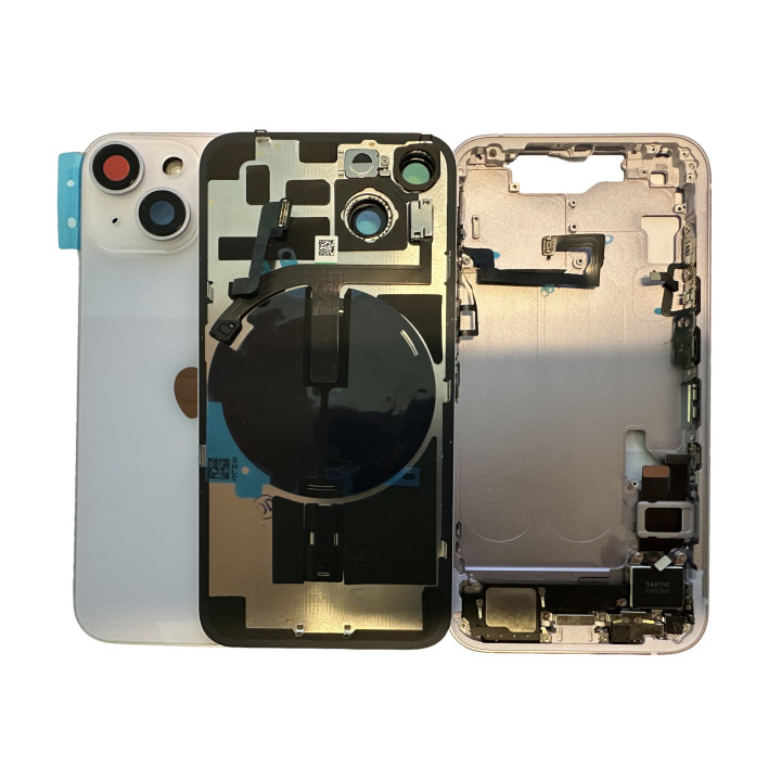 Châssis complet prémonté pour iPhone 14 Plus Violet + NFC + joint + outils