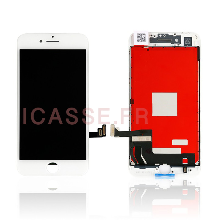 ECRAN LCD + VITRE TACTILE SUR CHASSIS POUR IPHONE 8 OU 8 PLUS + KIT OUTILS
