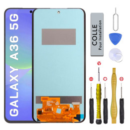 Écran LCD pour Samsung Galaxy A36 5G + outils + colle