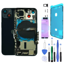 Châssis complet prémonté pour iPhone 13 Mini Noir + NFC + joint + outils