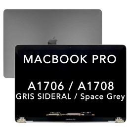 Écran complet pour MacBook Pro A1706 / A1708 Noir / Gris
