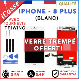 LCD SCREEN + TOUCH SCREEN ON CHASSIS FOR IPHONE 7 OR 7 PLUS