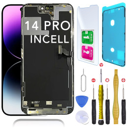 Écran pour iPhone 14 Pro + joint + verre trempé + outils