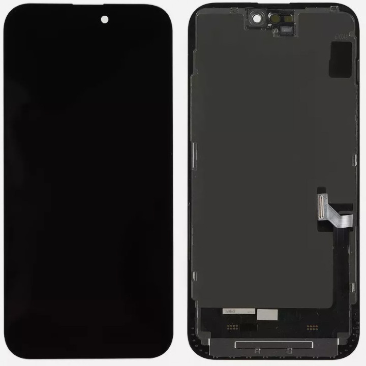 Écran OLED pour iPhone 15 + joint + verre trempé + outils