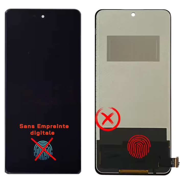 Écran LCD pour Xiaomi Redmi Note 14 4G et 5G + outils + colle