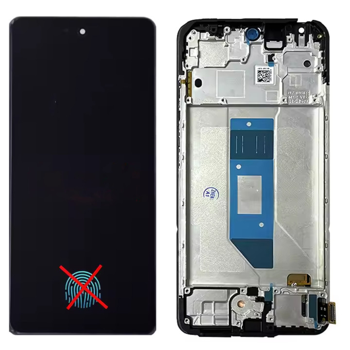 Écran avec châssis pour Xiaomi Redmi Note 14 4G + outils + colle
