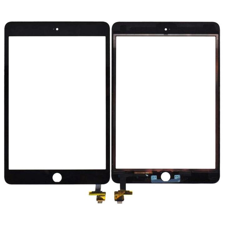 VITRE ECRAN TACTILE COMPLÈTE POUR IPAD MINI 3 NOIR + OUTILS + ADHÉSIF