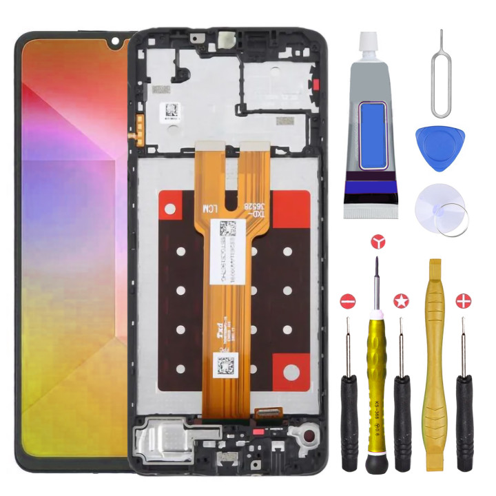 Écran complet pour Samsung Galaxy A06 5G + outils + colle