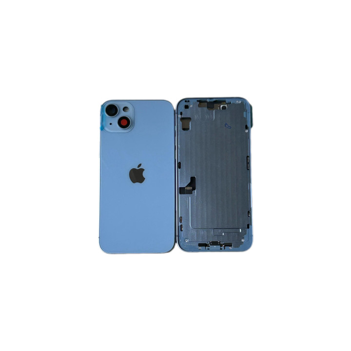 Complete preassembled chassis for iPhone 14 Blue + NFC + seal + tools