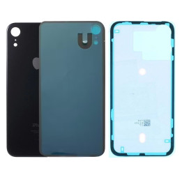 Vitre Arriere Remplacement +Colle pour iPhone XR NOIR