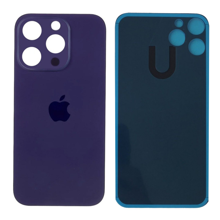 Vitre Arriere Remplacement +Colle pour iPhone 14 PRO VIOLET