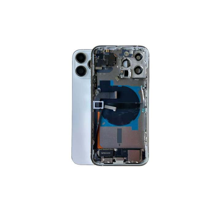 Châssis complet prémonté pour iPhone 13 Pro Blanc + joint + outils