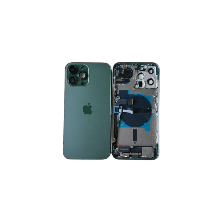 Châssis complet prémonté pour iPhone 13 Pro Vert + joint + outils