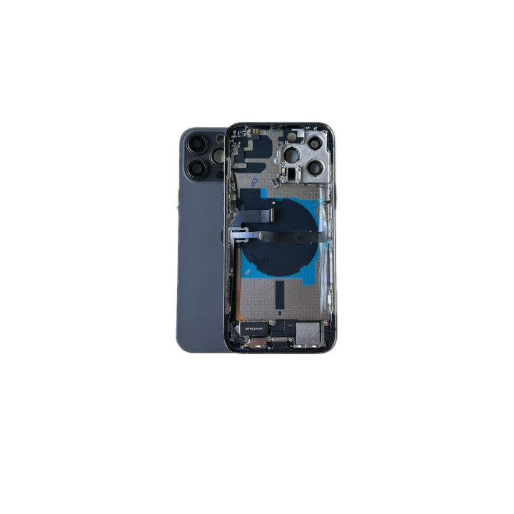 Châssis complet prémonté pour iPhone 13 Pro Max Noir + joint + outils