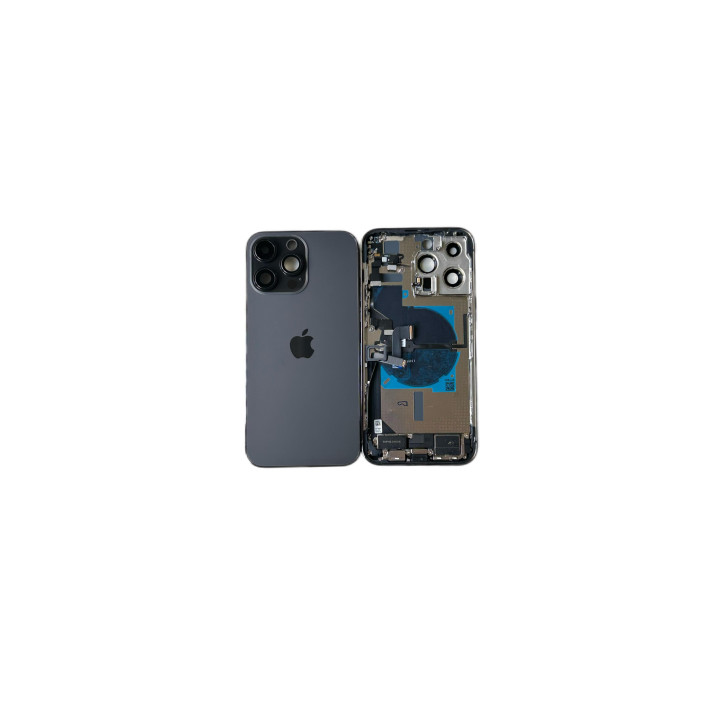 Complete preassembled chassis for iPhone 14 Pro Max Black + seal