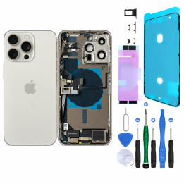 Châssis complet prémonté pour iPhone 14 Pro Max Or + joint + outils