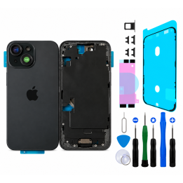 Bare rear chassis for iPhone 15 Black + tools + seal