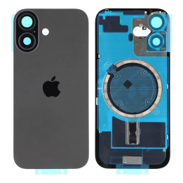 Back glass for iPhone 17 Black + adhesive + metal plate + seal