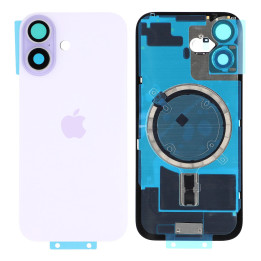 Back glass for iPhone 17 Purple + adhesive + metal plate + seal