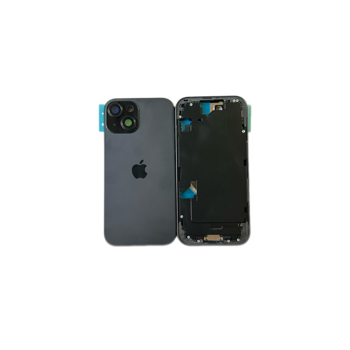 Complete preassembled chassis for iPhone 15 Black + seal + tools