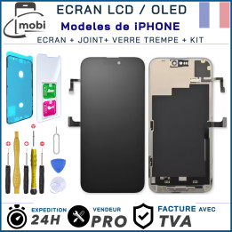 Ecran LCD /OLED Remplacement iPhone X XR XS 11 12 13 14 15 16 17 18 Pro Max Mini