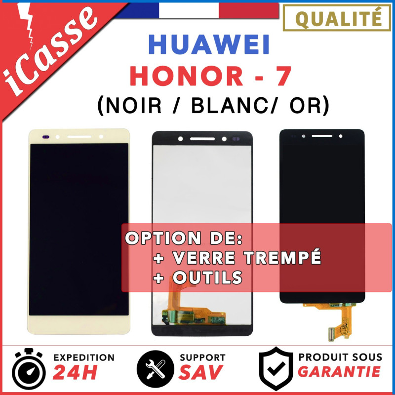 Vitre Tactile + Écran LCD Pour Huawei Mate 7 / 8 / 20 Pro - Couleurs Noir, Blanc, Or