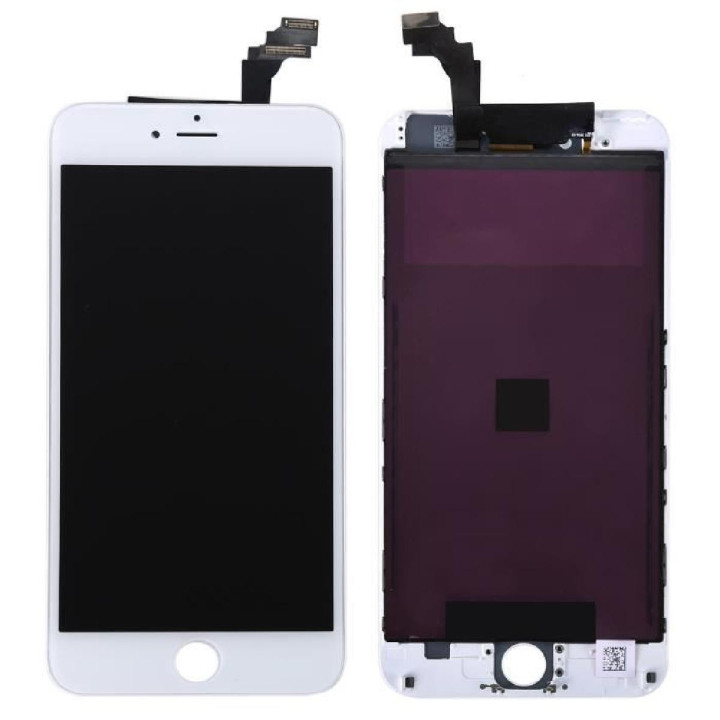 VITRE TACTILE + ECRAN LCD RETINA IPHONE 6 PLUS BLANC + OUTILS