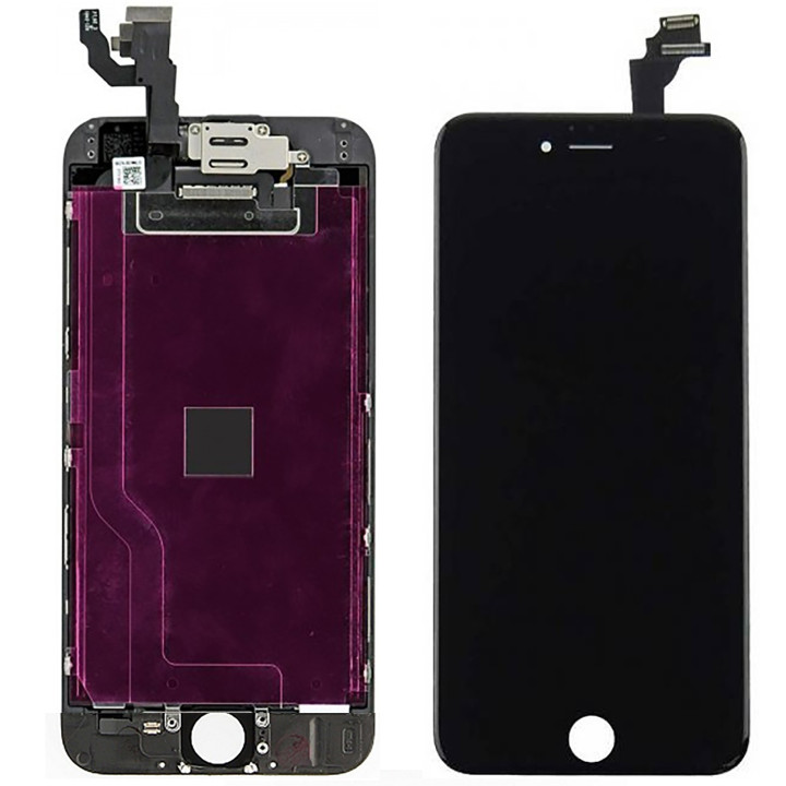 VITRE TACTILE + ECRAN LCD RETINA TOUT ASSEMBLÉ COMPLET POUR IPHONE 6 NOIR